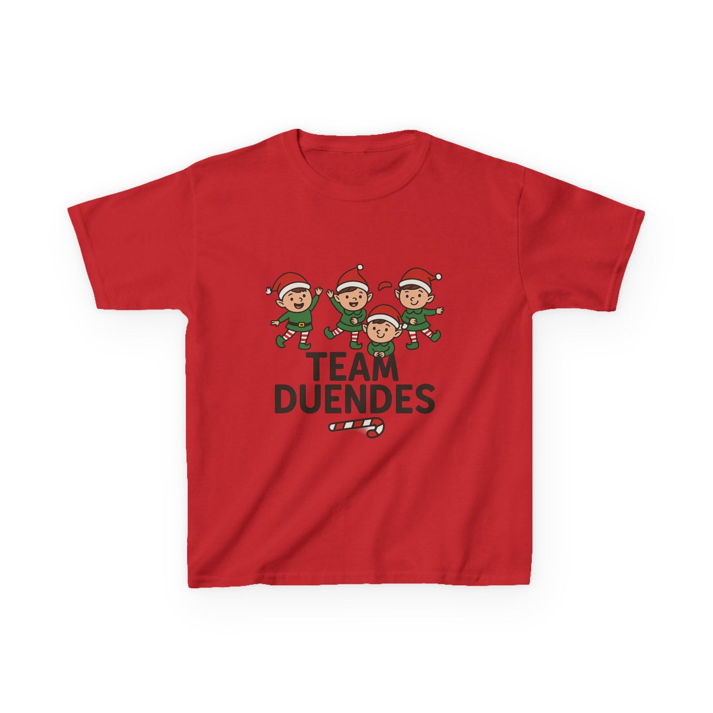 Christmas Elf Team Tee for Kids, Holiday Gift, Fun Party Shirt, Family Matching Outfit, Cute Kids T-Shirt