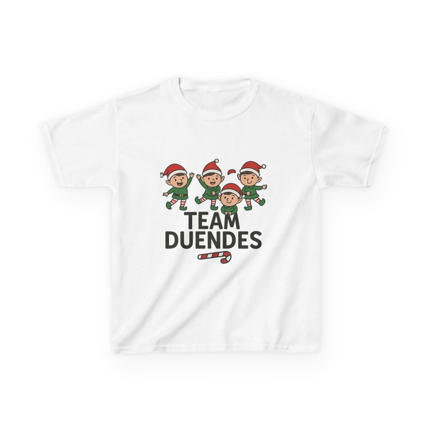 Christmas Elf Team Tee for Kids, Holiday Gift, Fun Party Shirt, Family Matching Outfit, Cute Kids T-Shirt