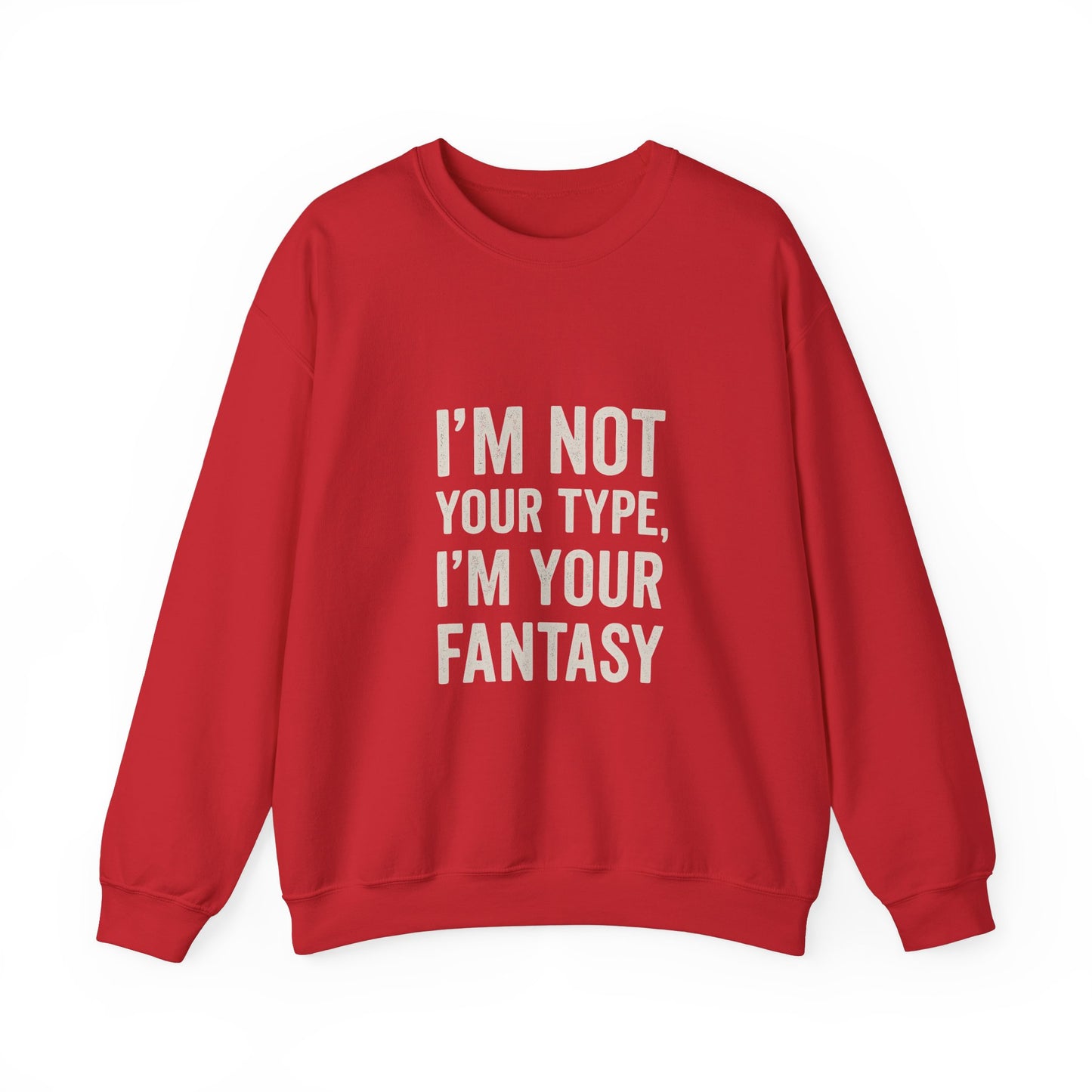 Fantasy Quote Unisex Crewneck Sweatshirt - Comfortable Statement Apparel