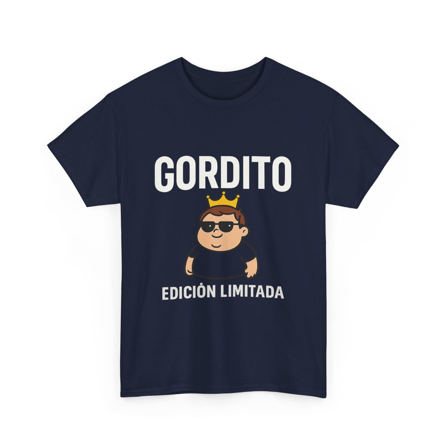 Limited Edition 'Gordito' Unisex Heavy Cotton Tee, Fun Graphic Tee, Quirky Shirt for Casual Outings, Gift for Friends, Streetwear Essential
