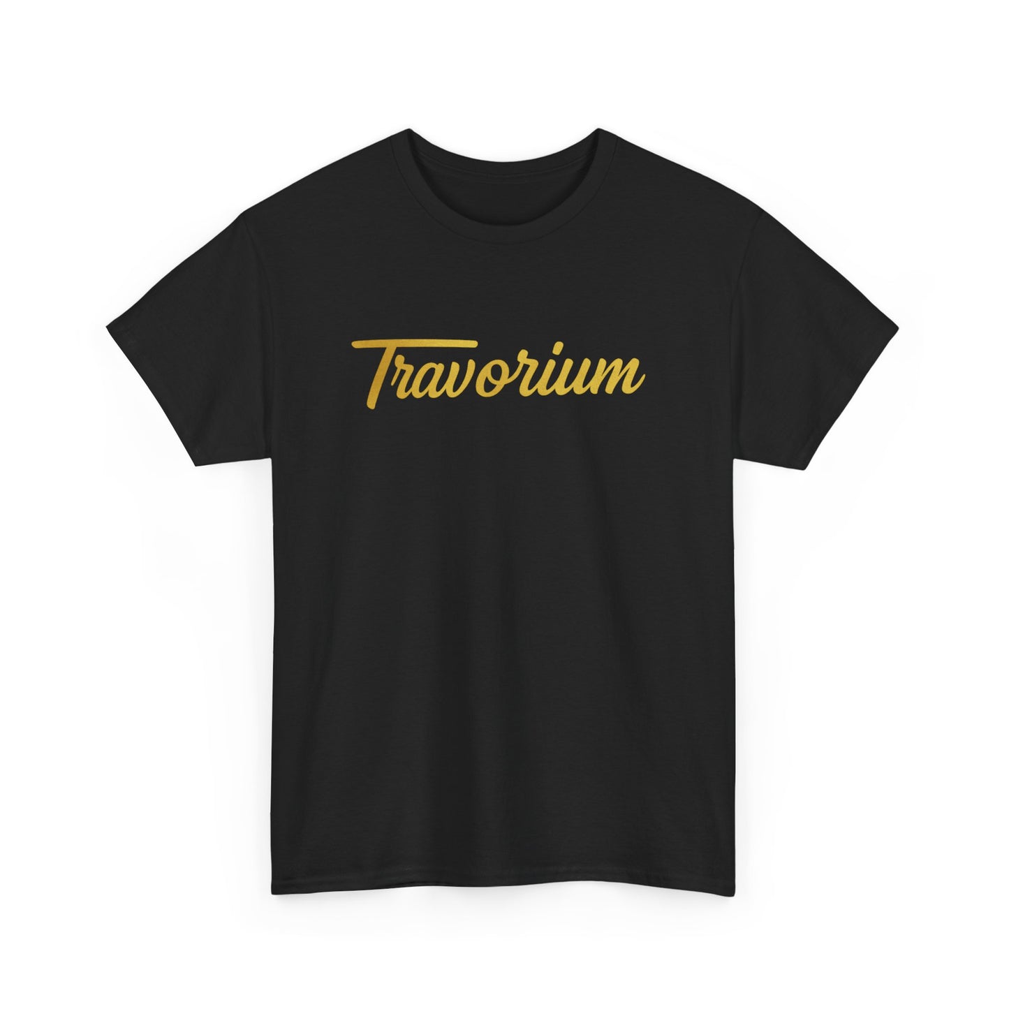 Travorium Heavy Cotton Tee - Casual Unisex Apparel for Everyday Wear