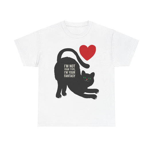 Bold Fire Quote Unisex Heavy Cotton Tee - I Am The Fire