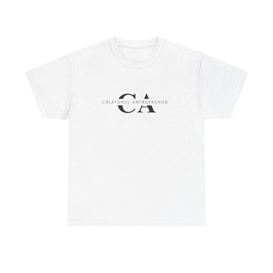 Unisex Heavy Cotton Tee with CA Graphic Design | Casual Wear, Street Style, Gift for Him/Her, Everyday Comfort, Trendy Fashion