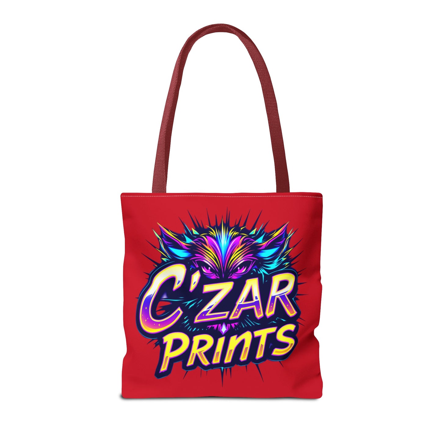 Vibrant Graphic Tote Bag - C'ZAR PRINTS Design