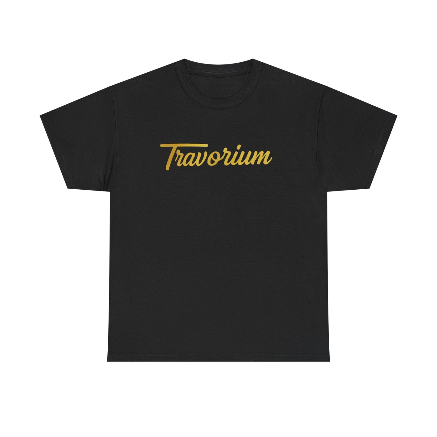 Travorium Heavy Cotton Tee - Casual Unisex Apparel for Everyday Wear