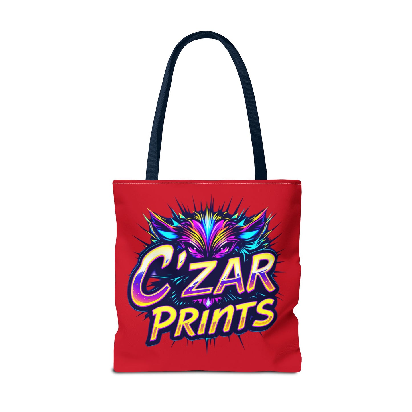Vibrant Graphic Tote Bag - C'ZAR PRINTS Design