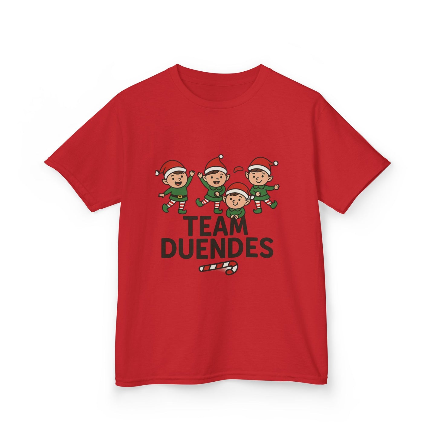 Christmas Elf Team Tee for Kids, Holiday Gift, Fun Party Shirt, Family Matching Outfit, Cute Kids T-Shirt
