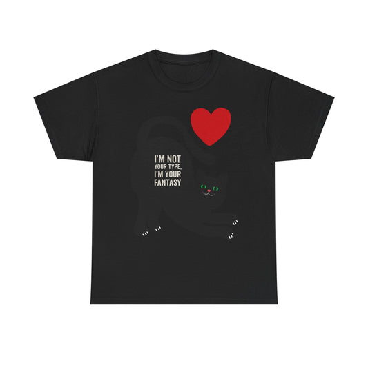 Bold Fire Quote Unisex Heavy Cotton Tee - I Am The Fire