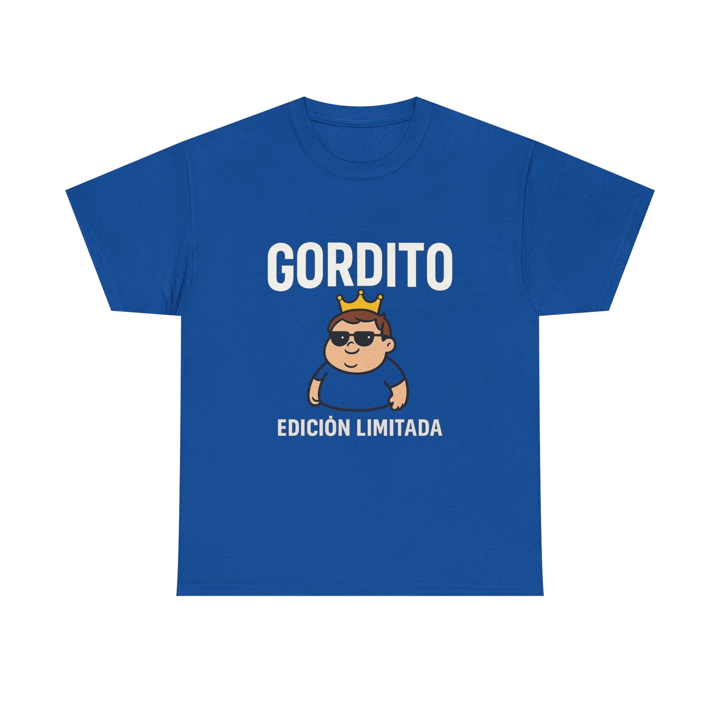 Limited Edition 'Gordito' Unisex Heavy Cotton Tee, Fun Graphic Tee, Quirky Shirt for Casual Outings, Gift for Friends, Streetwear Essential