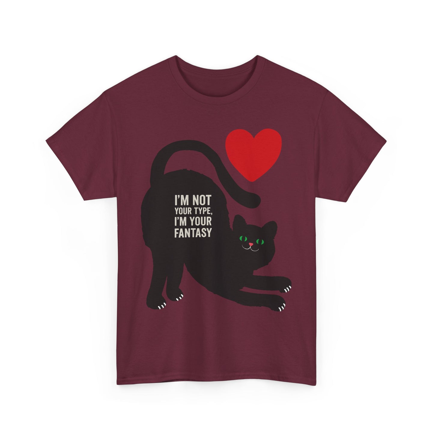 Bold Fire Quote Unisex Heavy Cotton Tee - I Am The Fire