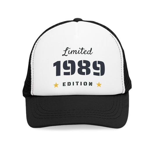 Limited Edition 1989 Mesh Cap - Retro Style Trucker Hat